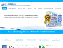 Tablet Screenshot of crystalclean.us