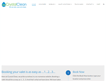 Tablet Screenshot of crystalclean.ie